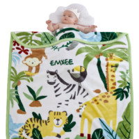EMXEE 嫚熙 婴儿双层加厚云柔毯