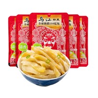 88VIP：烏江 清淡榨菜絲80g*5袋涪陵特產輕鹽脆爽下飯泡菜咸菜醬腌菜開味