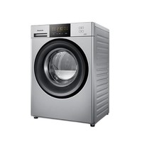 Panasonic 松下 星曜系列 XQG100-N1YS 滚筒洗衣机 10kg 银色