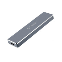 ORICO 奥睿科 M.2硬盘盒 USB 3.1 Type-C PVM2-C3 金属灰