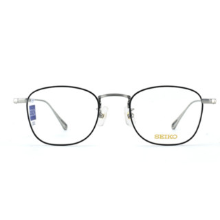 SEIKO 精工&MingYue 明月 H03097 钛金属眼镜框+防蓝光镜片