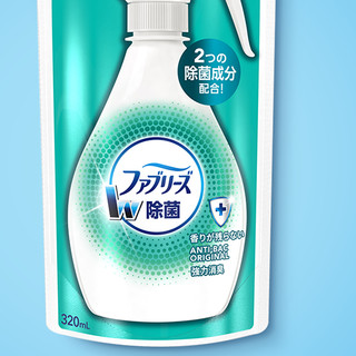 febreze 风倍清 织物去味除菌喷雾 320ml补充装 自然清香