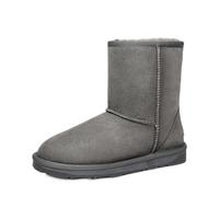 EVERAU 女士中筒雪地靴 EA3003A 灰色 35