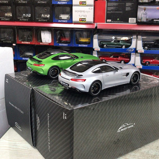 Almost Real 1/18 2017款奔驰AMG GTR 哑光绿色