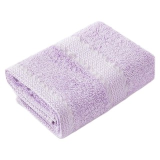竹之锦 M-022 儿童毛巾 紫色 27*50cm