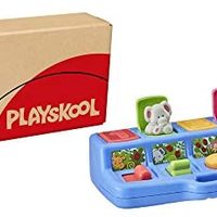Playskool Busy Poppin&#39; Pals 弹出式活动玩具，适合 9 个月及以上年龄的婴幼儿