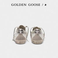 GOLDEN GOOSE Golden Goose 女鞋 Super-Star脏脏鞋小白鞋银尾星星休闲板鞋