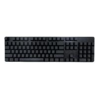 AJAZZ 黑爵 PBT 镭雕工艺 OEM高度 侧刻 键帽 104键 钛黑