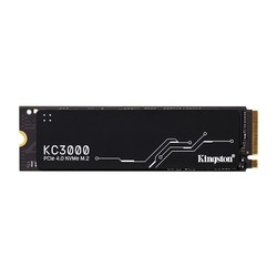 Kingston 金士顿 KC3000系列 NVMe M.2 固态硬盘 2TB PCI-E4.0