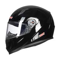 LS2 FF358 摩托车头盔 全盔 黑色 XXXL码