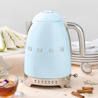 Smeg 斯麦格 KLF04 保温电水壶 1.7L 粉蓝色