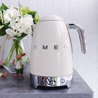 Smeg 斯麦格 KLF04 保温电水壶 1.7L 珍珠白