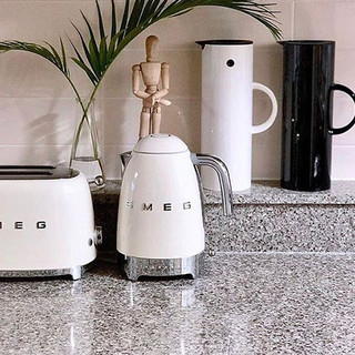 Smeg 斯麦格 KLF04 保温电水壶 1.7L 珍珠白