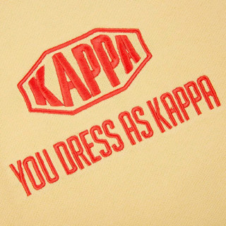 Kappa 卡帕 女子运动卫衣 K0B62WT62D-2313 黄色 M