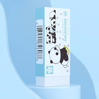 樱花 萌宠系列 XRFW-100CA04 美术绘图橡皮擦 中号 熊猫款 单块