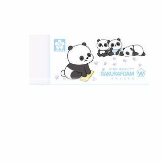 樱花 萌宠系列 XRFW-100CA04 美术绘图橡皮擦 中号 熊猫款 单块