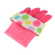 妙潔 厚绒保暖手套 加长型 1双 粉色