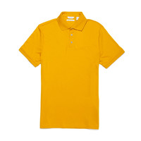 卡尔文·克莱 Calvin Klein 男士短袖POLO衫 40M6431752 黄色 XL