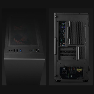 MLOONG 名龙堂 组装电脑（黑色、240GB SSD、酷睿i5-10400F、RTX 3060 12G、8GB)