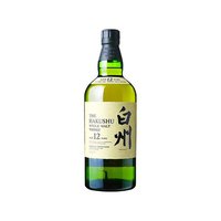 百億補貼：THE HAKUSHU 白州 12年 單一麥芽 日本威士忌 700ml 單瓶裝