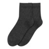 格格玛 男女款棉质中筒袜套装 D-M8201-22 精硫棉款 12双装 深灰 38-42