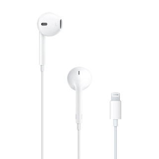 EarPods 半入耳式有线耳机 白色 Lightning接口