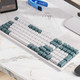 ROYAL KLUDGE RK98 100键 2.4G蓝牙 多模无线机械键盘 蓝白色 ttc七彩红轴水绿轴 RGB