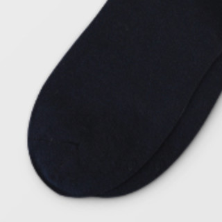 格格玛 男女款棉质中筒袜套装 D-M8201-22 精硫棉款 12双装 藏青 38-42