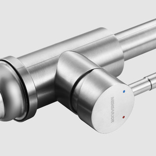 美仕杰 K22D0R-1YS2037 冷热水龙头 不锈钢色