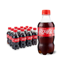 Coca-Cola 可口可樂 汽水 碳酸飲料 300ml*12瓶 整箱裝