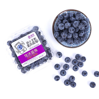 JOYVIO 佳沃 秘鲁进口蓝莓 4盒装 125g/盒 生鲜水果
