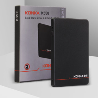 KONKA 康佳 K500 SATA 固态硬盘 240GB（SATA3.0）