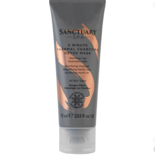 BEING BY SANCTUARY SPA Sanctuary Spa 五分钟自发热炭洁面膜 75ml