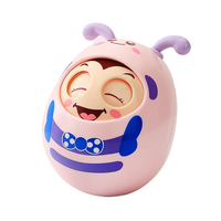 欣格 xinge 1022-16 小蜜蜂眨眨眼不倒翁 粉色