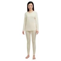 YOUR SUN 宜而爽 红品系列 女士保暖内衣套装 13000013126 浅玉色 M