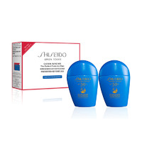 SHISEIDO 资生堂 新艳阳夏臻效水动力蓝胖子防晒乳双支装50ml*2 SPF50+ 护肤礼物