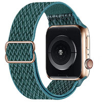 炫匠 Apple Watch1/2/3代 38mm表盘 尼龙编织表带 松针绿