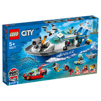 LEGO 乐高 City城市系列 60277 警用巡逻艇