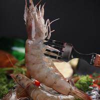 首鲜道 虾 国产海鲜大虾生鲜超大单只13-15CM-净重1500g（加量大虾）