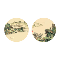 尚得堂 王少荣《云溪山居》60x60cm