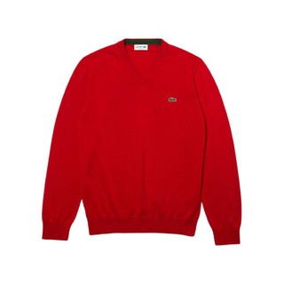 LACOSTE 拉科斯特 男士V领针织衫 AH1951