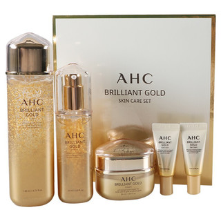 AHC 黄金护肤套装 (爽肤水140ml+精华60ml+眼霜5ml*2+面霜50ml)