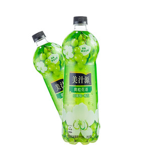 MinuteMaid 美汁源 爽粒花语 葡萄汁饮料 槐花风味 1L