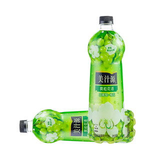 MinuteMaid 美汁源 爽粒花语 葡萄汁饮料 槐花风味 1L