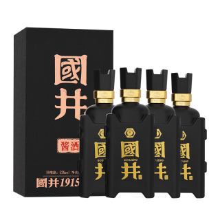 国井 1915酒庄 酱酒 53%vol 酱香型白酒 500ml*4瓶 整箱装