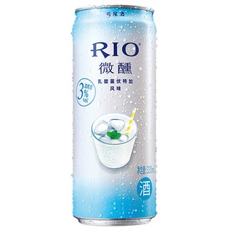 锐澳（RIO）洋酒 预调 鸡尾酒 清甜少女组合330ml*12罐（4种口味） 330*12