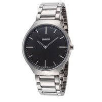 RADO 雷达 True Thinline 真薄系列 R27955152 女士时装腕表