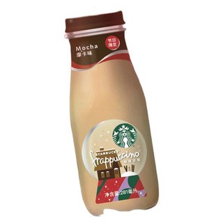 STARBUCKS 星巴克 星冰乐 咖啡饮料 摩卡味 281ml*4瓶