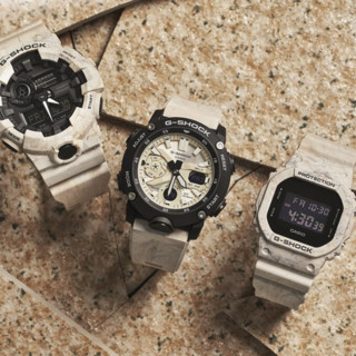 CASIO 卡西欧 G-SHOCK系列 53.4毫米石英腕表 GA-700WM-5A