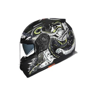 FASEED FS-817 摩托车头盔 全盔 深海奇兽/亚灰 L码